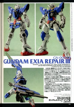 GN-001REIII Gundam Exia Repair III | The Gundam Wiki | Fandom