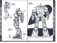 Earlier ∀ Gundam design which was eventually incorporated into the MRC-F20 SUMO