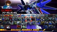 Freedom in Arcade Mode with Kira Yamato's Pilot Picture