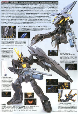 gundam unicorn banshee norn