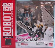 Robot Damashii "RX-93 ν Gundam" (2012): package front view
