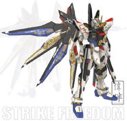 Strike Freedom - DRAGOON wings inner frame (by Sandrum)