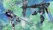 Sword Strike Gundam vs GINN 01 (SEED HD Ep3)