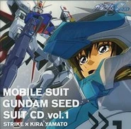 中古アニメ系cd-機動戦士ガンダムseed-suit-cd-vol-1~1089100.jpg (15 KB) Vol.1 Strike × Kira Yamato