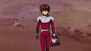 Kira in a ZAFT Red pilot suit (2) (In the Name of Justice, HD Remaster)