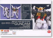 B-Club 1/144 "GX-9901-DX Gundam Double X" full cast resin model: box art