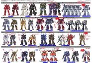 Figures of the toy line (ilustration)