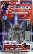 MSiA / MIA "RX-79[G] Gundam Ground Type" (North American release; 2001): package front view.