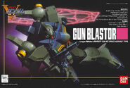 1/100 HG V Gundam LM111E03 Gun Blastor (1993): box art