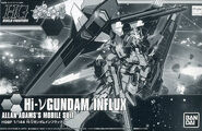 HGBF 1/144 Hi-ν Gundam Influx (P-Bandai exclusive; 2016): box art