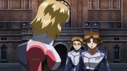 Cagalli with Sai and Miriallia