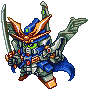 Kouki's sprite from the game Shin SD Sengokuden: Daishogun Retsuden