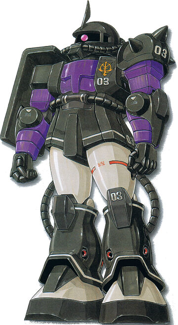 MS-06S Zaku II Commander Type | The Gundam Wiki | Fandom