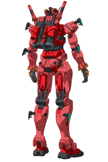 HGGQ gMS-α Red Gundam | Gunpla Wiki | Fandom