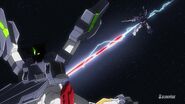 Destroyed by Gundam Aegis Knight (Ep 25)