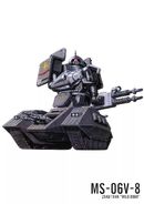 Zaku Tank (Wild Boar)(Kunio Okawara MSV illustration): specification