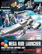 HGBC 1/144 Mega Ride Launcher (2014): box art