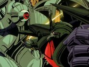Slashed by AMX-011S Zaku III Custom