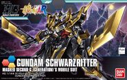 HGBF 1/144 NK-13S Gundam Schwarzritter (2017): box art