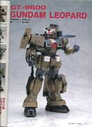 1/100 HGGX Gundam Leopard "MSV-style" model conversion