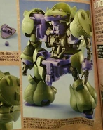 NG IBO 1/100 Gundam Gusion's Gundam Frame