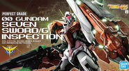 PG 1/60 GN-0000GNHW/7SGD2 00 Gundam Seven Sword/G Inspection (P-Bandai exclusive; 2020): box art