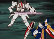 Using Beam Saber against Wing Gundam