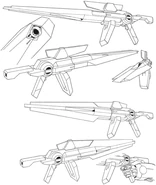 GN Sword II, Rifle Mode details (Bot: Rifle Mode usable as a sword)