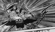 In MA Mode and carrying Gundam L.O. Booster (Vol 3)