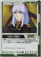 Sophie Fran as featured in Gundam War card game