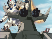 Rear; Attacking RX-79［G］Ez-8 Gundam Ez8 (Episode 9)