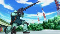 MS-05L Zaku I Sniper Type | The Gundam Wiki | Fandom