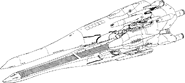 AMA-100 - Z'od-iacok - Large Mega Particle Cannon Lineart