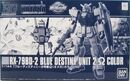 Gunpla HGUC BlueDestinyUnit2Omega box