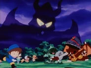 Menacing the people of Lacroa