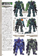 Various illustrations by Ippei Gyoubu in Gundam Weapons - Gundam Reconguista in G Special Edition
