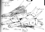 Messala in MA, as it appears in Side Story of Gundam Zeta