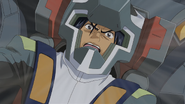 Baba in the standard Orb Pilot Suit (C.E. 73)
