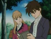 Relena talks to Heero.