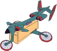 Gunperry transport plane