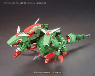 Snibal-Drago-Gira (Formed by combining three SDBF SxDxG Gundam)