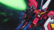 Aegis Gundam Beam Rifle Firing 02 (SEED HD Ep9)