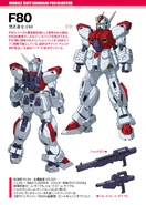 Linearts & Profile (Mobile Suit Gundam F90 Cluster)