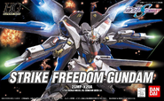 HGSEED 1/144 ZGMF-X20A Strike Freedom Gundam (2005): box art