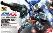 HG 1/144 Gundam AGE-1 Normal (2011): box art