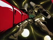 Destroyed by Altron Gundam EW's Dragon Fang