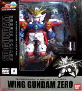 SDGAF XXXG-00W0 Wing Gundam Zero: package front view