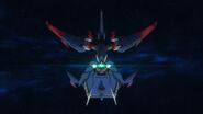 Front view (Mobile Suit Gundam Twilight Axis - Red Trace)