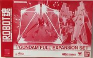 Robot Damashii "ν Gundam Full Expansion Set" for RX-93 ν Gundam (Tamashii Web exclusive; 2012): package front view
