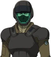 ECOAS soldier, from Super Robot Wars V